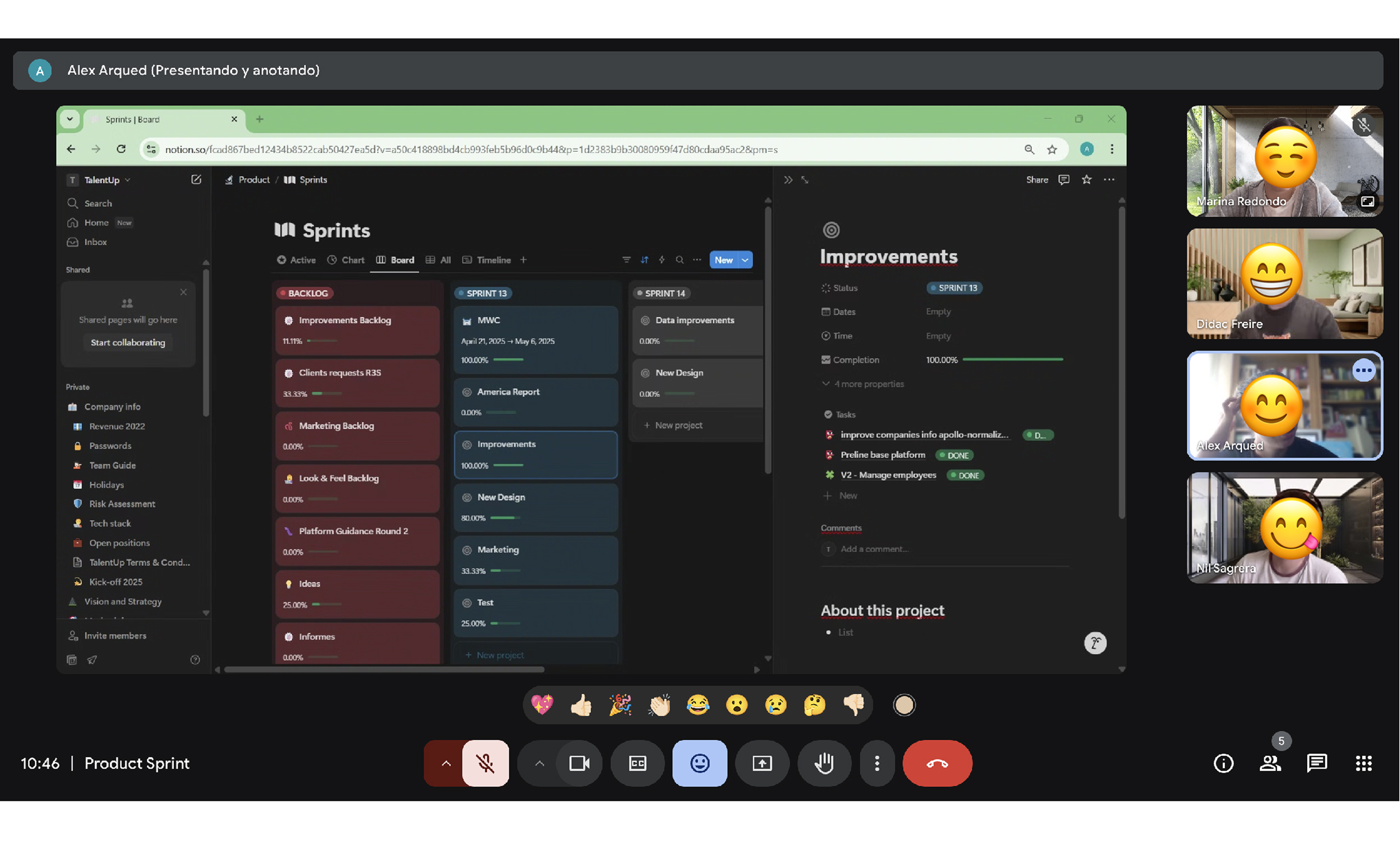 Salary platform screen